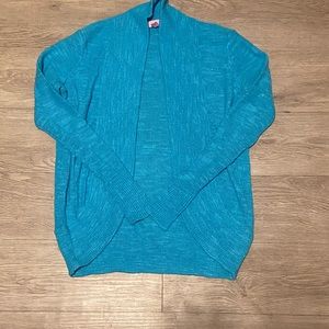 Blue Lilly Pulitzer cardigan size extra small.